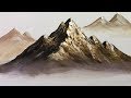 Paint Mountains With Acrylic Paints - lesson 1