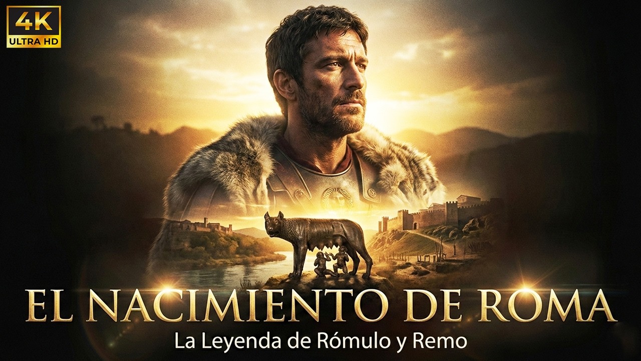CÓMO FUE LA CREACIÓN DE ROMA: el MITO de RÓMULO y REMO | Documental Completo