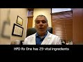 Hpd rx one interview with monte swarup md