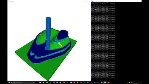 MachineWorks mesh offsetting for noise reduction in rest material analysis demo
