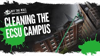 Cleaning the Eastern Connecticut State University Campus
