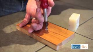 How To Drive A Screw With Ease - Homeclick Pro Tip