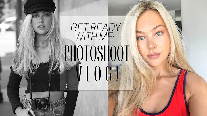 GET READY WITH ME FOR A PHOTOSHOOT! | VLOG | Holli...
