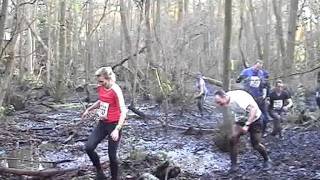 Brutal 10 km run, Bordon, 10 Dec 2011, a muddy section_01a.wmv