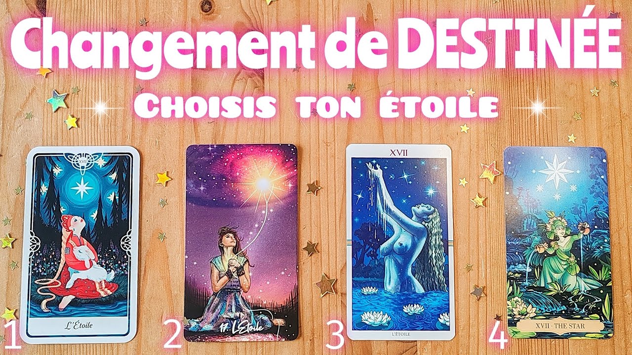⚡ Changement total de destinée ! ⭐ Guidance intemporelle à 4 choix ⭐