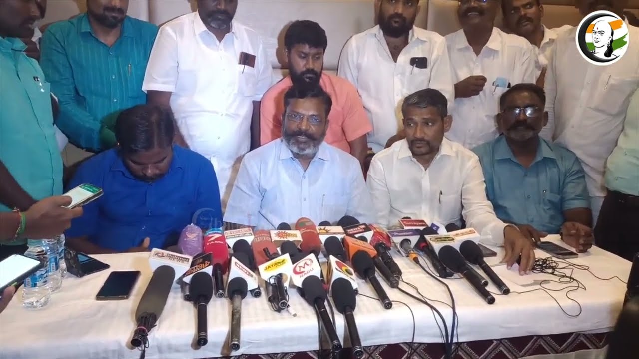 Thirumavalavan Latest pressmeet On assembly announcements | Vck | Dmk | MKstalin |