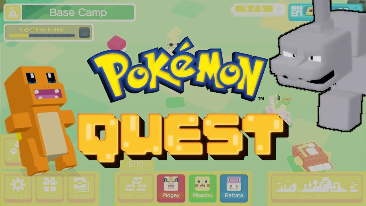 POKEMON QUEST 3 LLEGA ONIX! YouTube