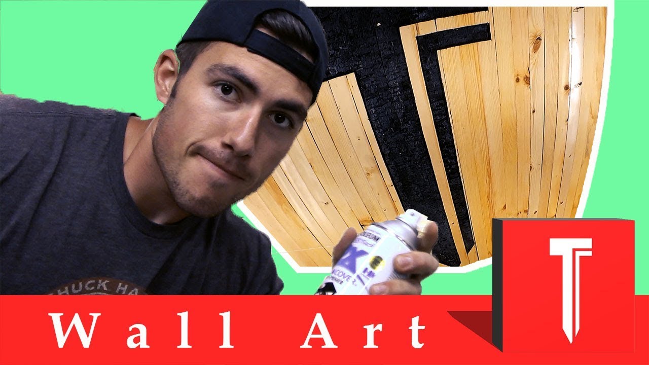 How to Make GIANT Wall Decor! YouTube