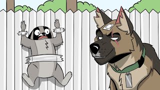 Randal, the annoying raccoon (Pixie and Brutus Comic Dub)