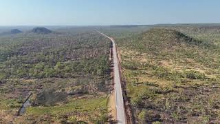 #aerialfootage of Great #australian Desert #landscape / Northern Territory