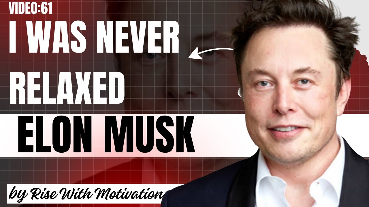 “I Never Relaxed And Here’s Why”