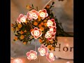 Flower String Lights Fairy Pink Cherry Blossom String Lights Wire for Spring, Wedding Decoration