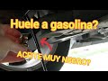 PORQUE mi ACEITE huele A gasolina /ESTA muy NEGRO!!