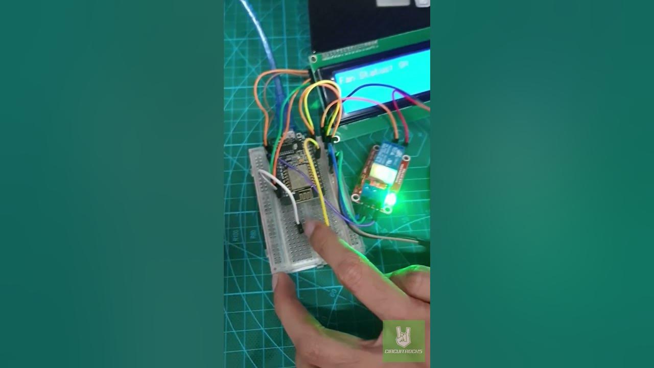 ESP8266 Fan Controller and LCD Display 1 - YouTube