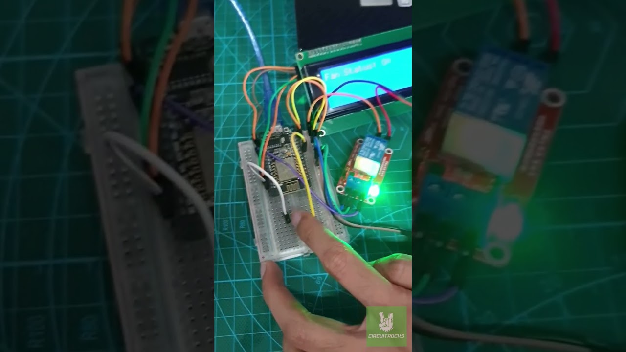 ESP8266 Fan Controller and LCD Display 1