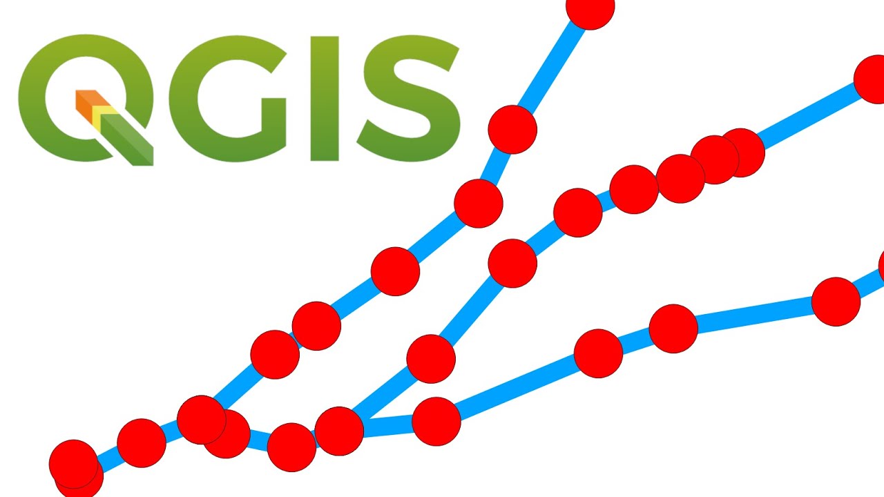 QGIS - How to visualize vertices using styles - YouTube