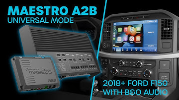 Maestro A2B - Universal Amplifier Install Tutorial