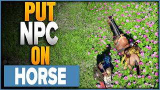 How To Put Someone On The Back Of A Horse In Crimson Desert