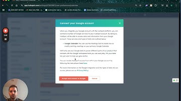 Hubspot Calendar - How to Connect tutorial