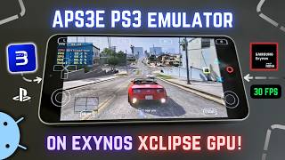 محاكي APS3e لجهاز PS3 على معالج Exynos Xclipse أو أي جهاز أندرويد - أفضل الإعدادات واختبار معدل ا... screenshot 1