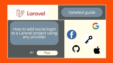 How to add social login to a Laravel project using any provider