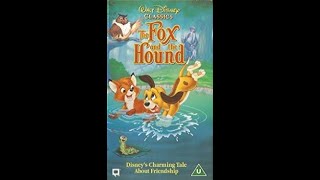 Closing to The Fox and the Hound UK VHS (1995)