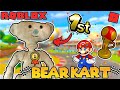 This Bear Game really starts my Engine | Roblox Bear Kart
