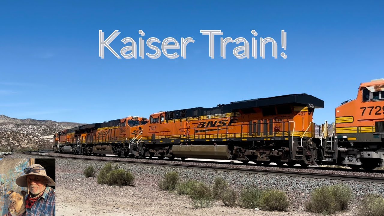6 BNSF Kaiser Yard, Fontana, CA to Barstow Yard, CA. At