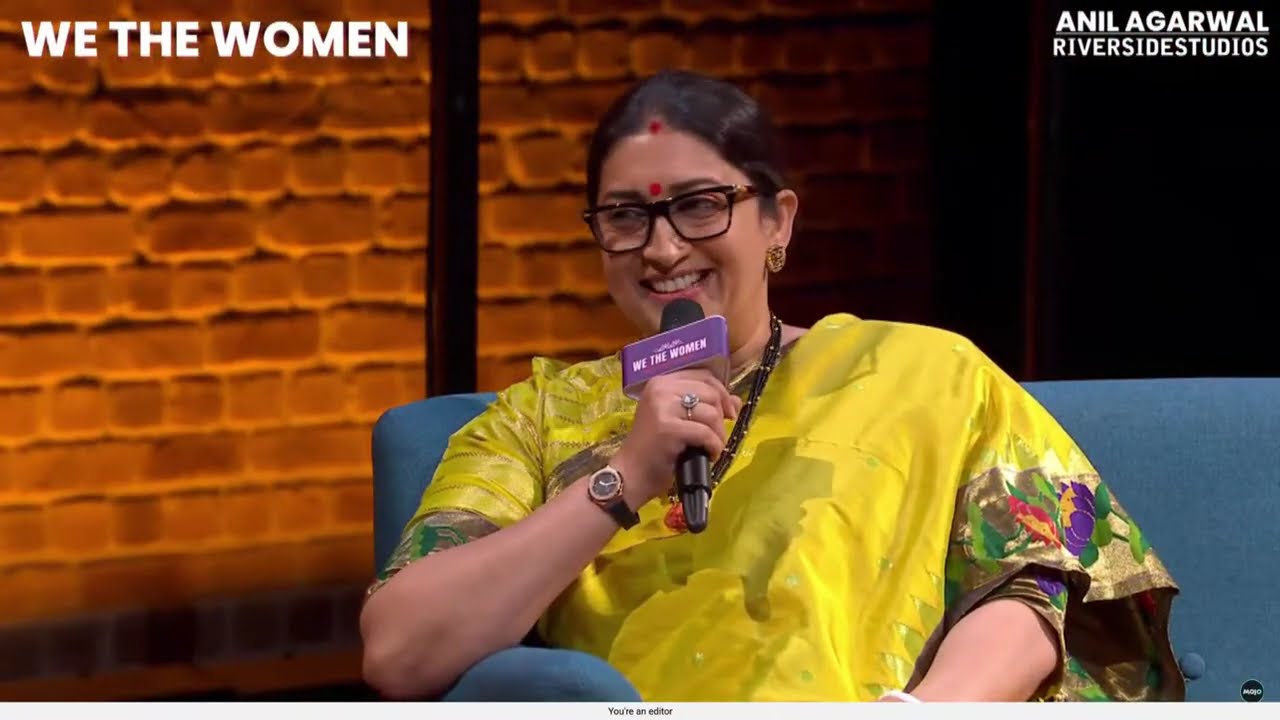 We The Women | Smriti Irani In Conversation With Karan Johar For The First Time Ever | Barkha Dutt