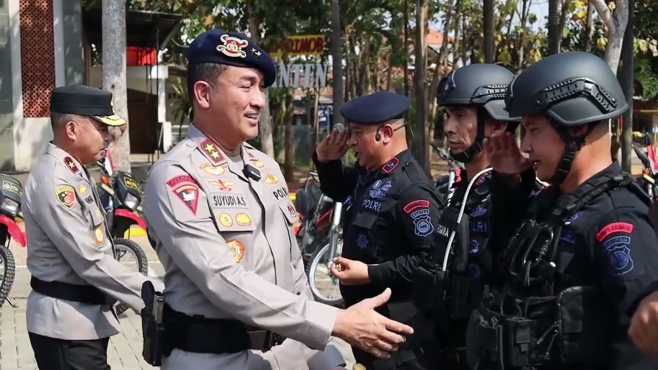 KUNJUNGAN KERJA KAPOLDA BANTEN KE BRIMOB || POLDA BANTEN