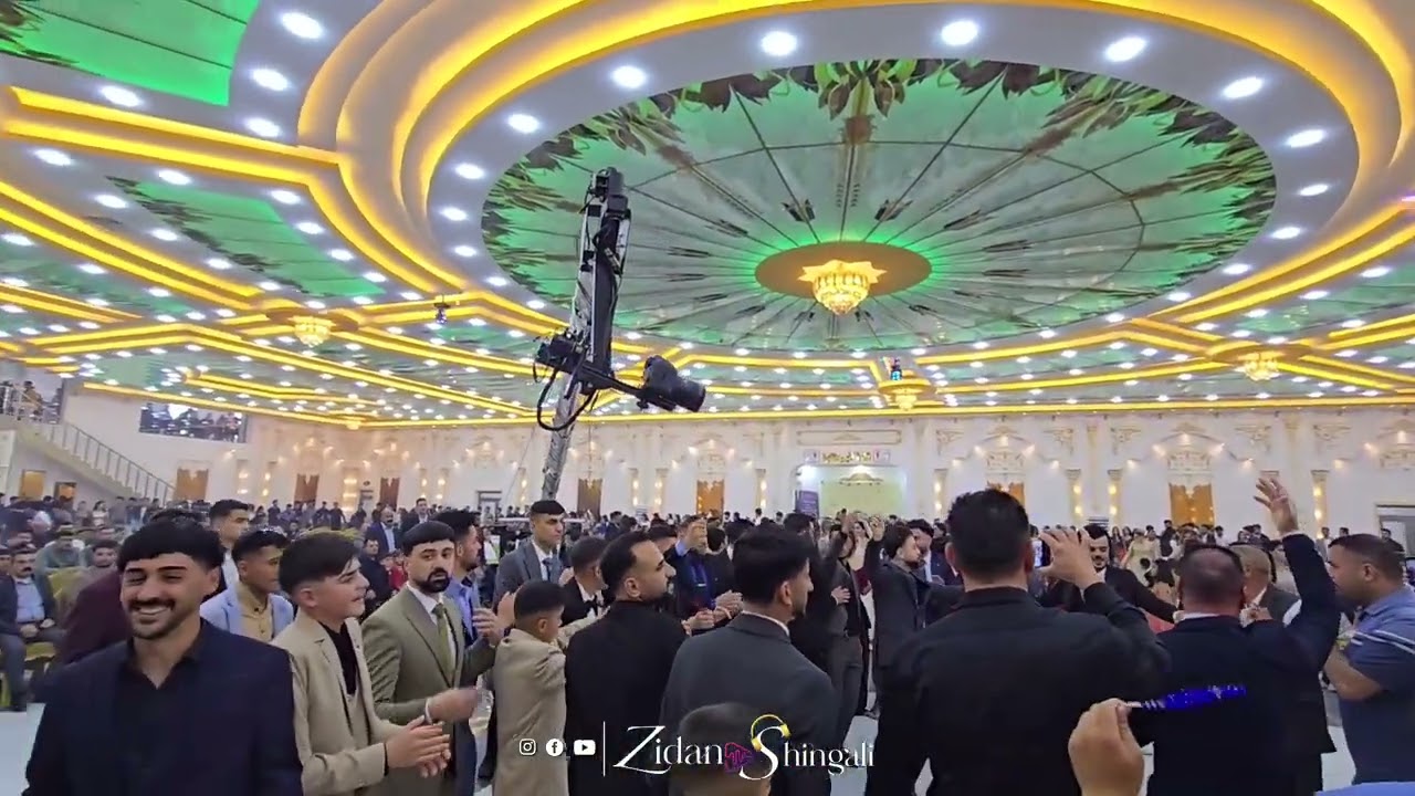 حفلة زفاف صلاح & شيلان _ زيدان شنكالي في قاعة افين الملكية