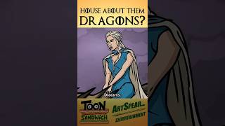 Throwing the Game of Thrones - TOON SANDWICH #funny #gameofthrones #houseofthedragon #animation