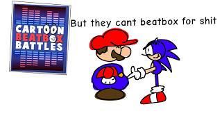 Mario vs Sonic beatbox but they cant beatbox ( Choicer Voicer )