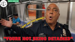 NYPD Says "You're Not Detained" — Then Gets EXPOSED On Camera| ID Refusal Pro