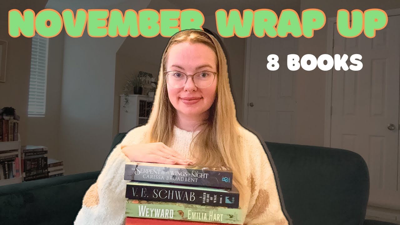 The 8 books I read in November 📚 NOVEMBER READING WRAP UP 2025