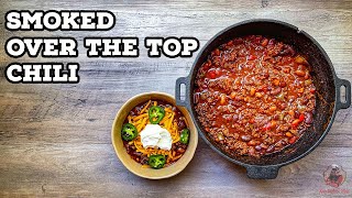 Smoked Chili Recipe | Easy Over The Top Smoked Chili On A Pellet Grill