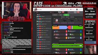 PhantomL0rd rigged roll on CSGOShuffle vs rigged roll on EZSkins.com