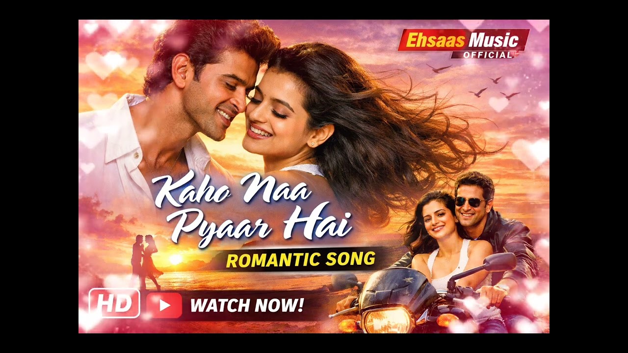 Kaho Naa Pyar Hai ❤️ | Romantic Hindi Song | 90s Love Vibes | Ehsaas Music Official