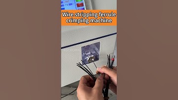 Wire Stripping and Pipe-shaped Pre-insulated Terminal Crimping Machine WL-3PC - Suzhou Crown