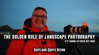 Golden rule of Landscape Photography Hartland Quays Devon