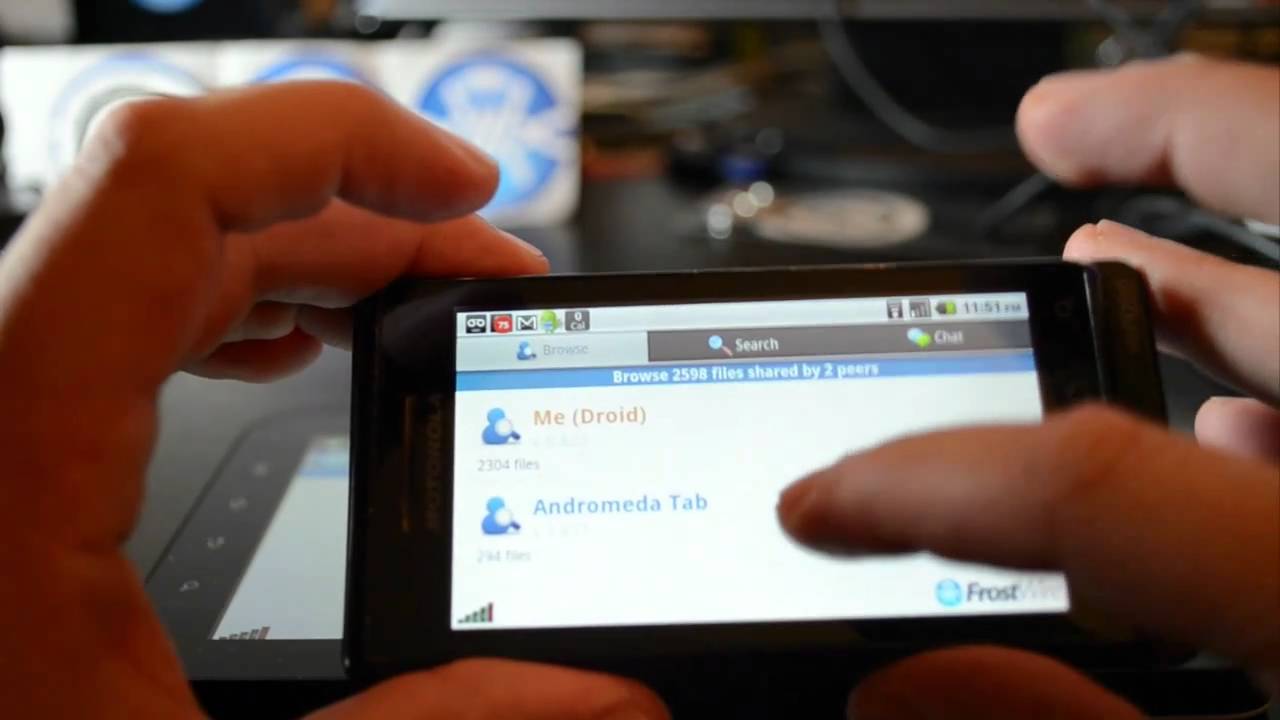 FrostWire for Android - How to Control what you share - YouTube