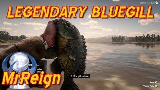 Red Dead Redemption 2 - Hunting The Legendary BlueGill - Legendary Fish Location & Tactics