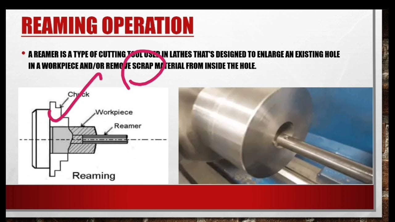 Reaming Operation On Lathe Machine (हिन्दी में) rohittavi mechanical
