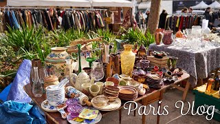【Thrift HAUL】ช้อปปิ้งตลาดนัดแสนสนุกในปารีสและสิ่งที่ฉันซื้อไป /ชีวิตในฝรั่งเศส vlog