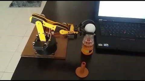 5 Axis Robotic Arm using Arduino and Flowlogic 5