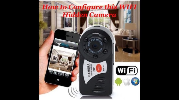 ▷ Mini caméra Espion Wifi vigilacia HQ Q7 MD81 DV