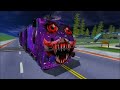 Longest Galaxy Space Train vs Franklin in Indian Bikes Driving 3d