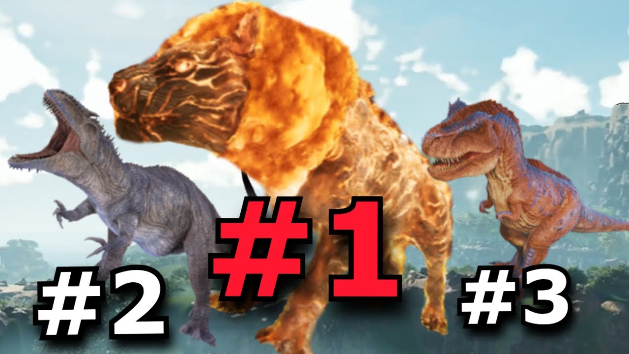Ranking The Top 10 COOLEST Ark Dinos! - YouTube