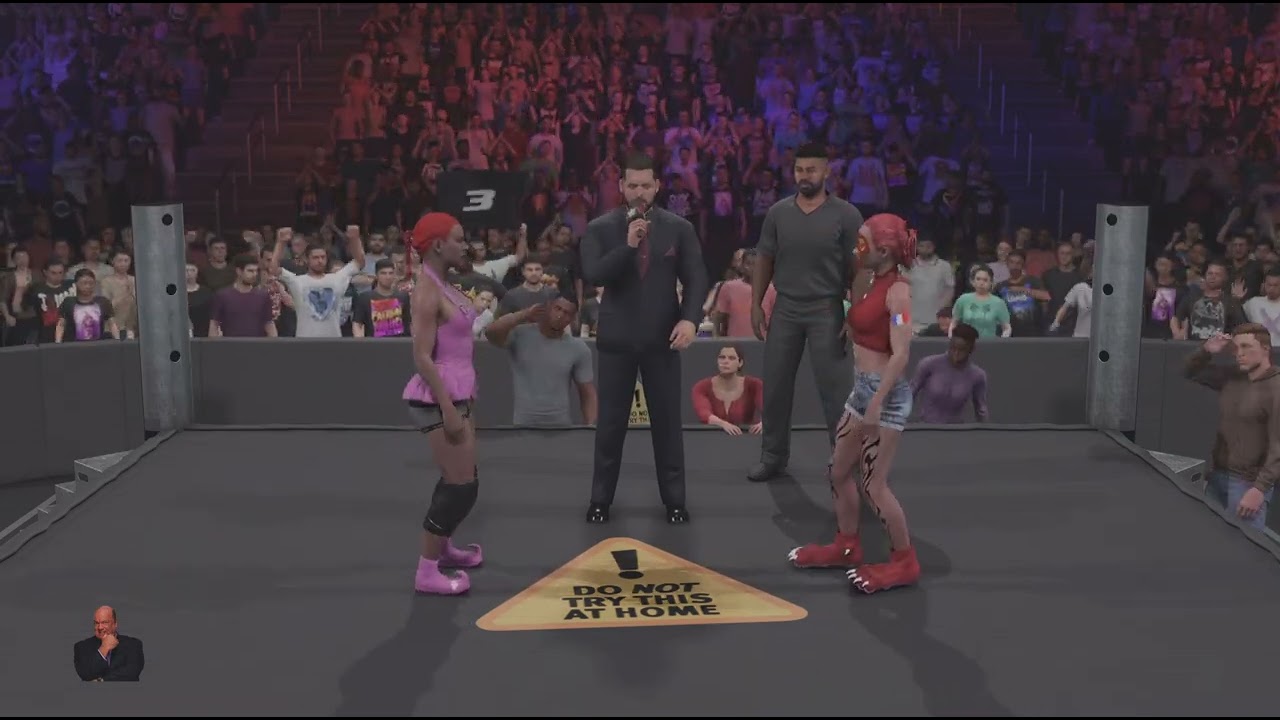 🐈‍⬛WWE 2K25: ćàthërìńë VZ Blãćkwìmp🐈‍⬛