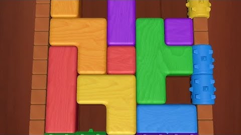 Wood Block Jam Level 61 62 63 64 Game Walkthrough Solution